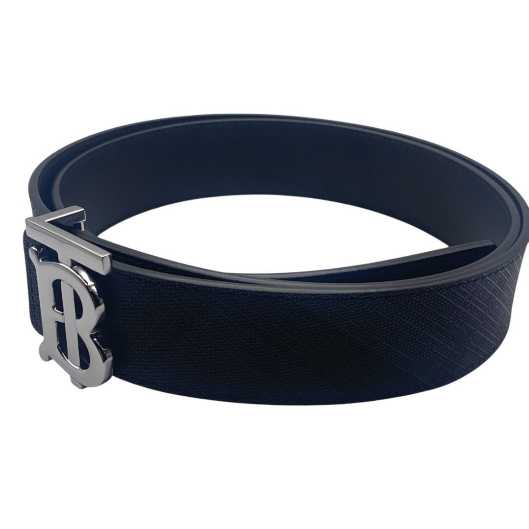 美品★Burberry　バーバリー　ベルト　リバーシブル92-102cm