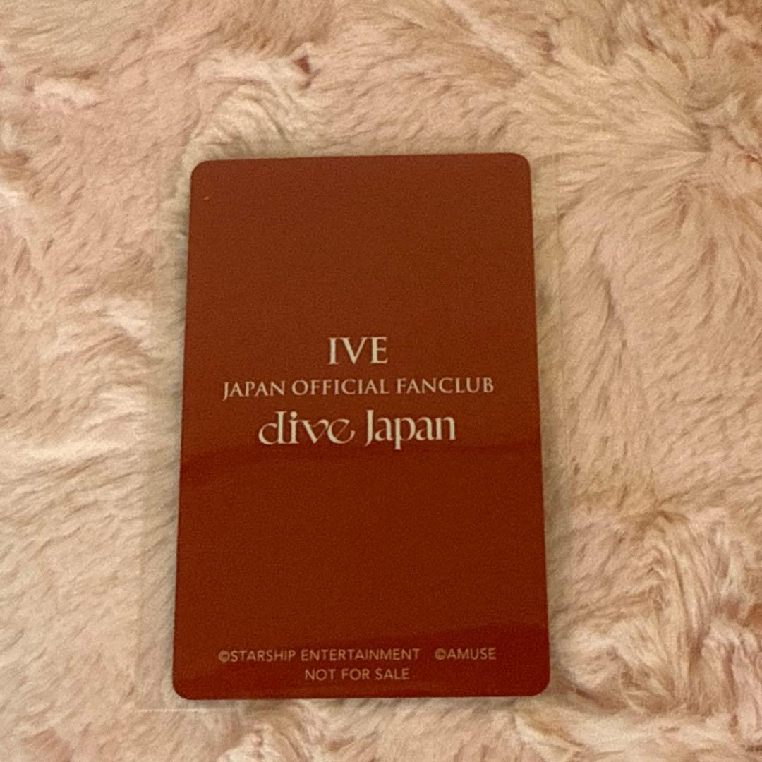 IVE FC DIVE JAPAN 会員 継続特典 トレカ ウォニョン