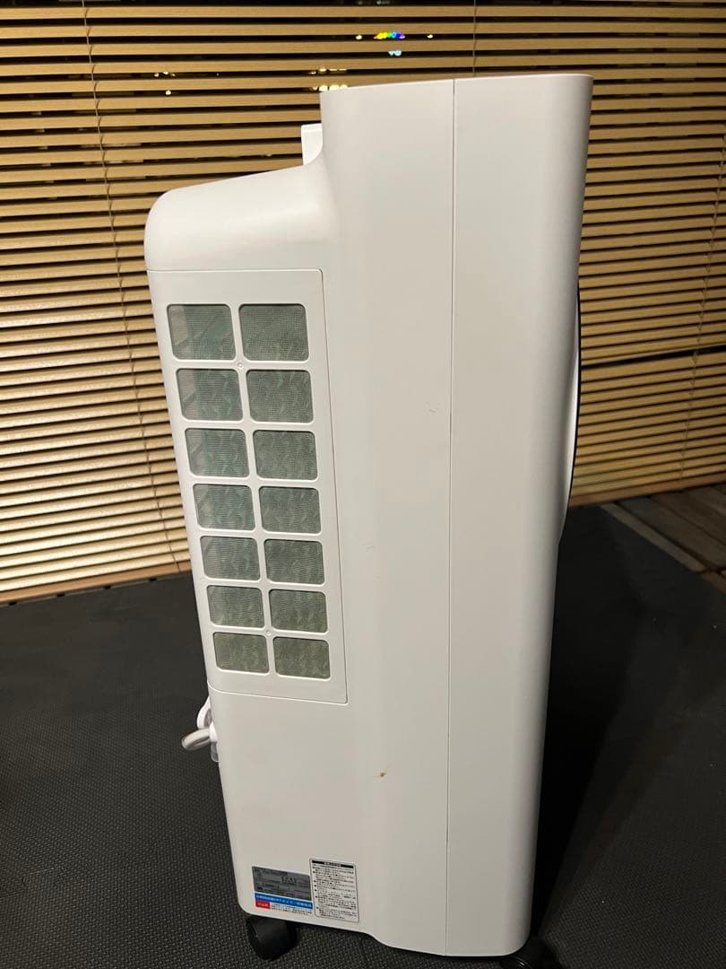 ユアサプライムス 消臭機能付きリモコン水風扇 ホワイト PAC-650CR（w)