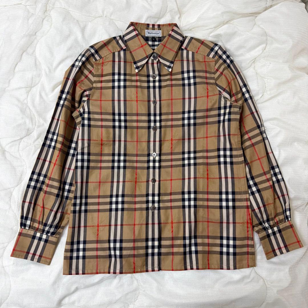 Burberrys 長袖シャツ ノバチェック シャドーホース