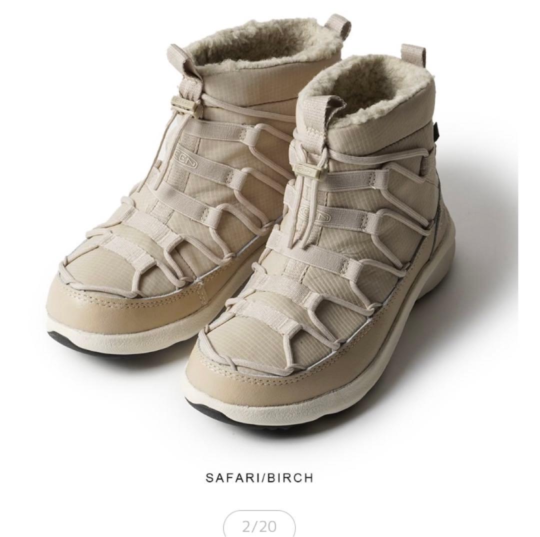 KEEN ウィンターブーツ　ユニークスニークチャッカ25.5（24/24.5）