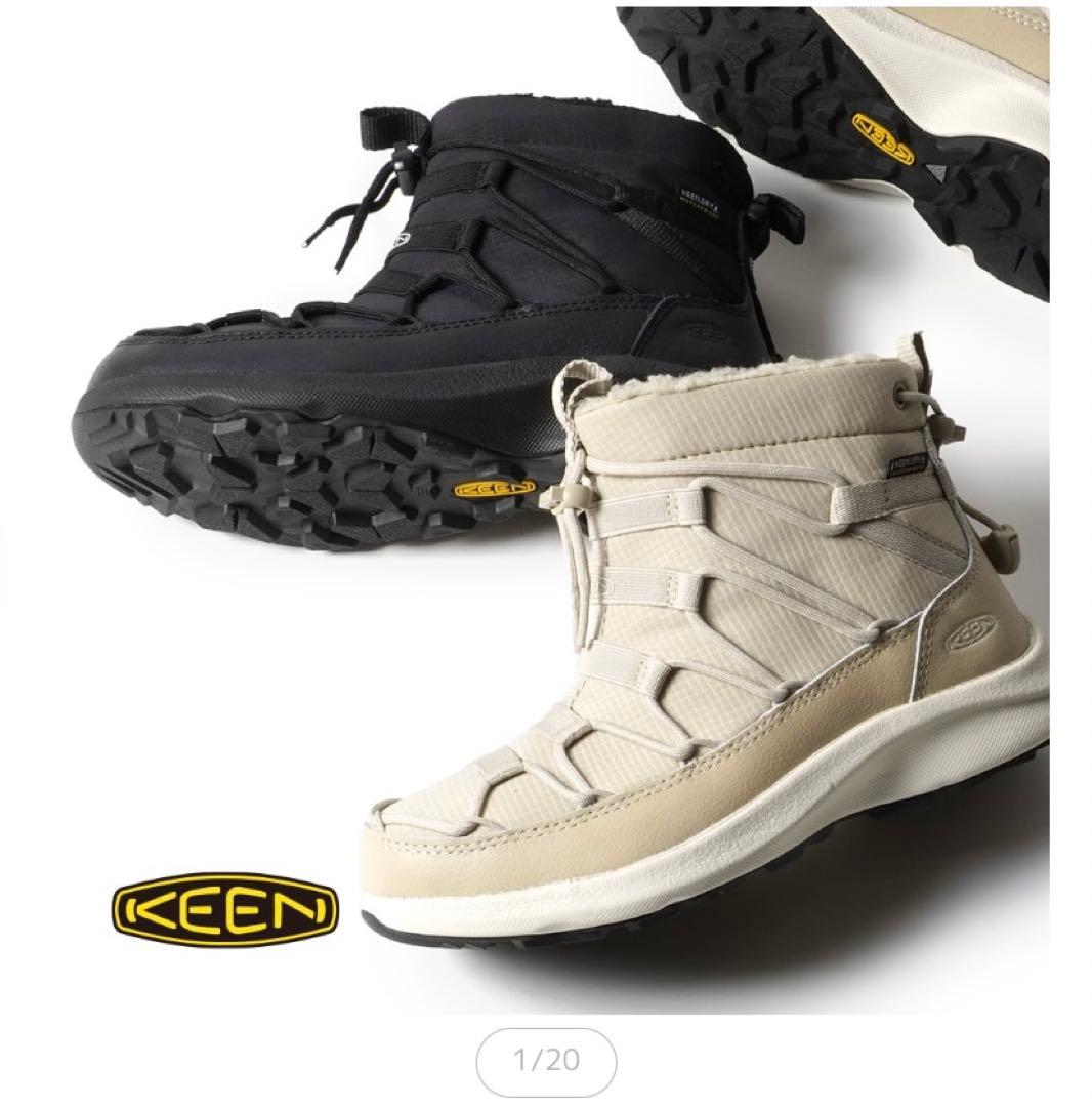 KEEN ウィンターブーツ　ユニークスニークチャッカ25.5（24/24.5）