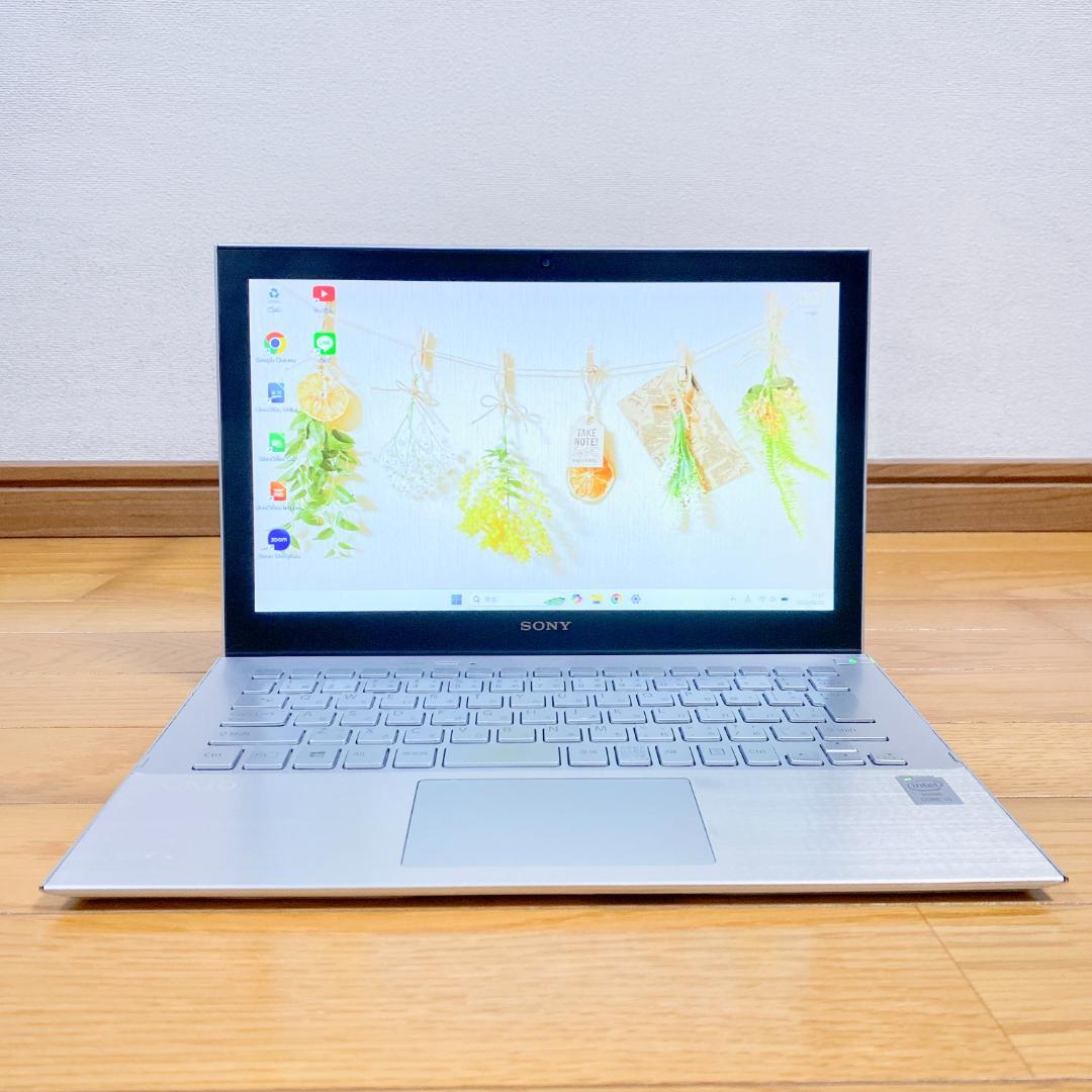 【訳アリ】VAIOノートパソコン✨i5 SSD搭載 Win11 薄型 小型