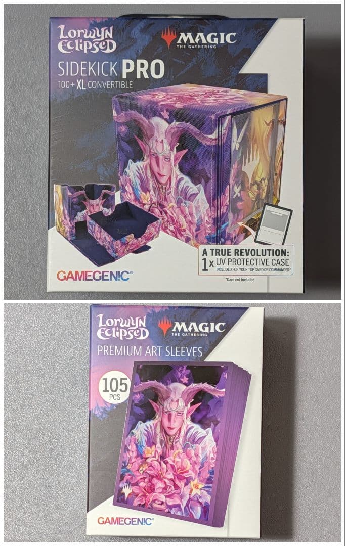 【未使用】アケノテブクロ使いの賛美者　デッキボックス+スリーブ