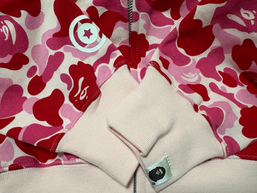A Bathing Ape シャークパーカー　ピンク　Mサイズ