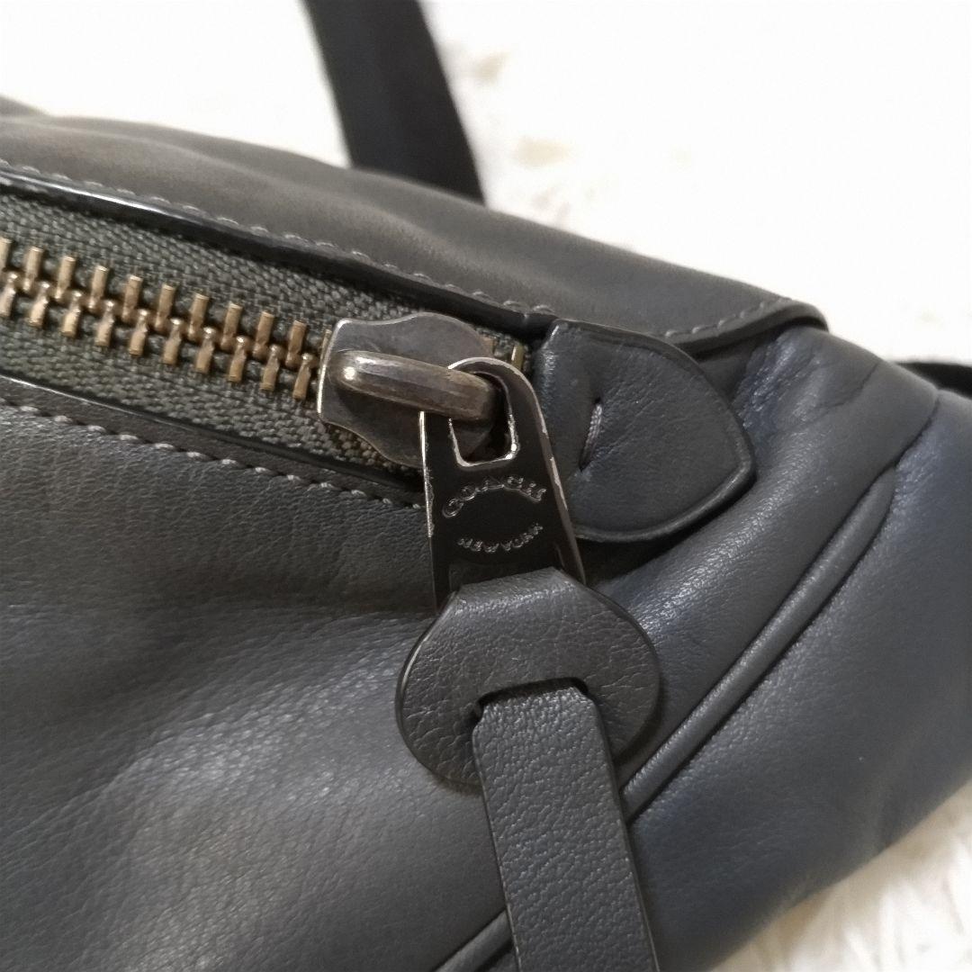 COACH　コーチ　リビングトン　ボディバッグ　37951 レザー　ショルダー