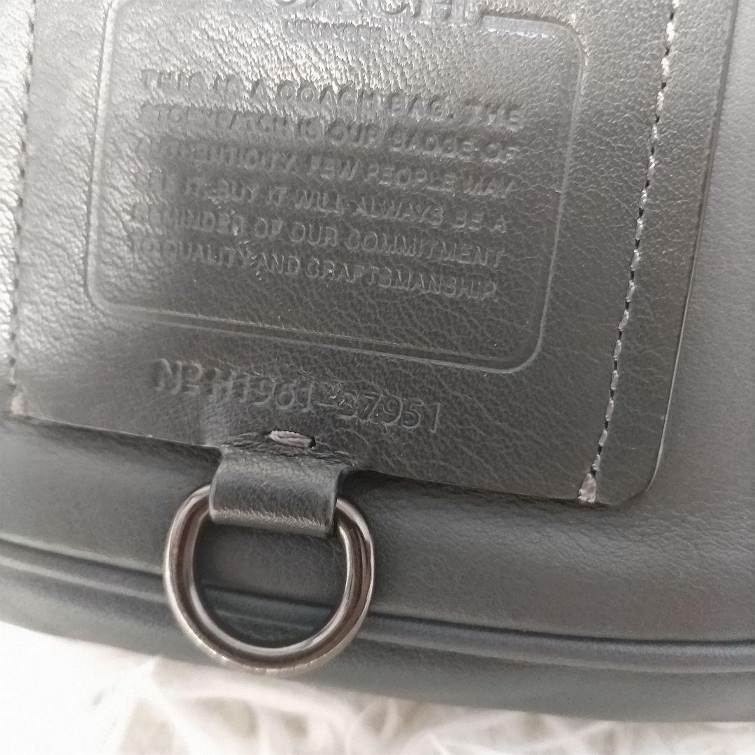 COACH　コーチ　リビングトン　ボディバッグ　37951 レザー　ショルダー