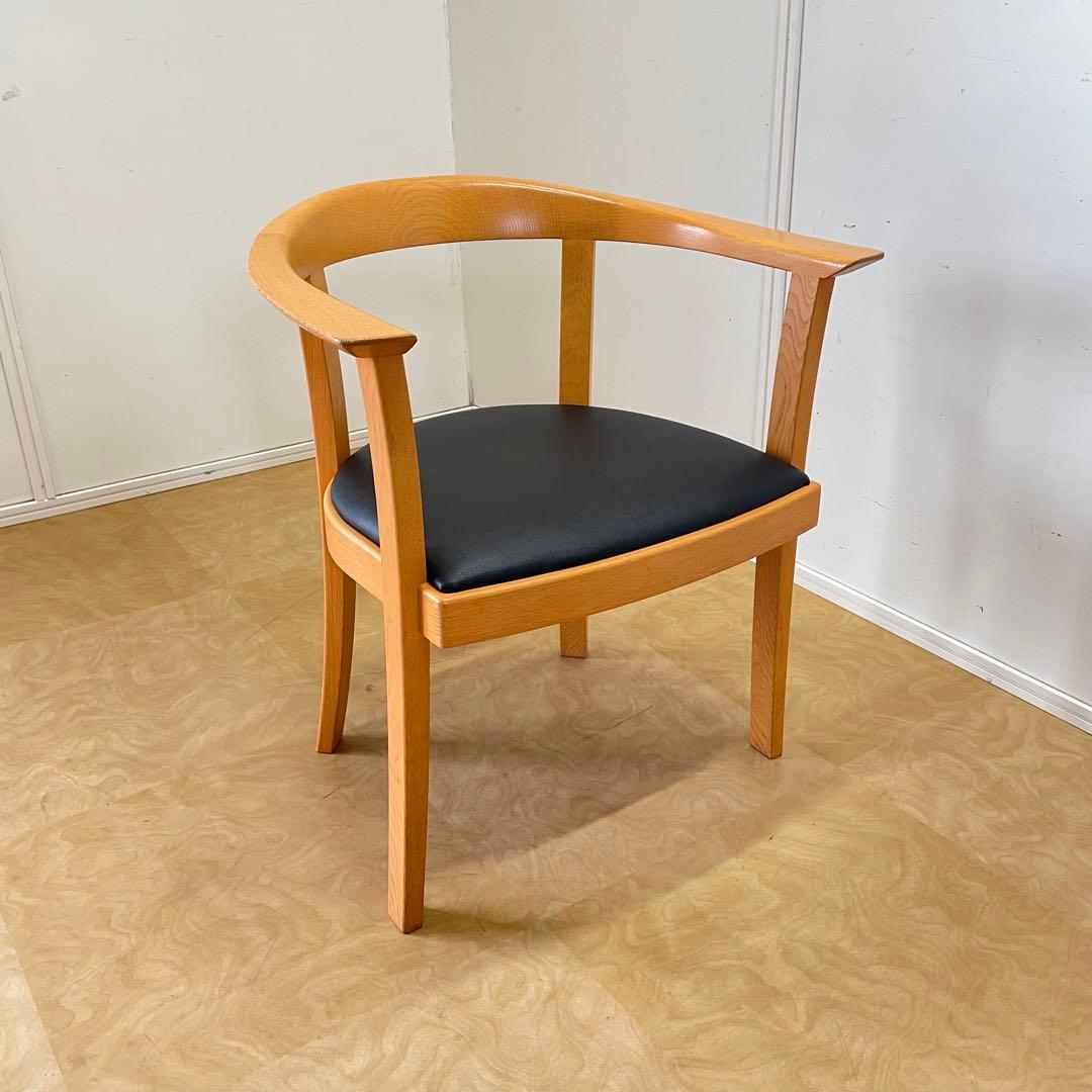 座面張替 カンディハウス アームチェア 椅子 チェア イス 北欧スタイル レザー