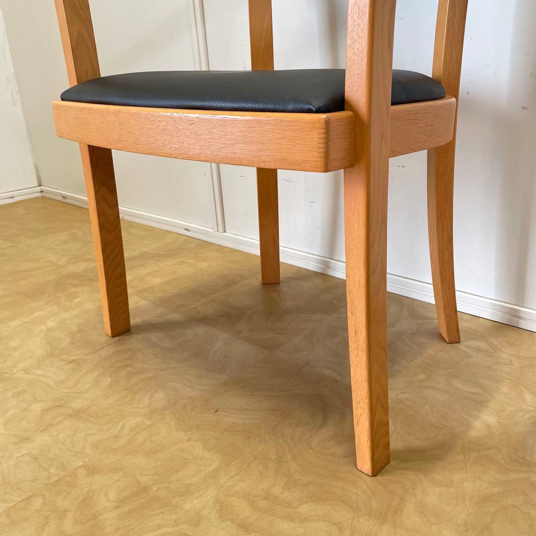 座面張替 カンディハウス アームチェア 椅子 チェア イス 北欧スタイル レザー