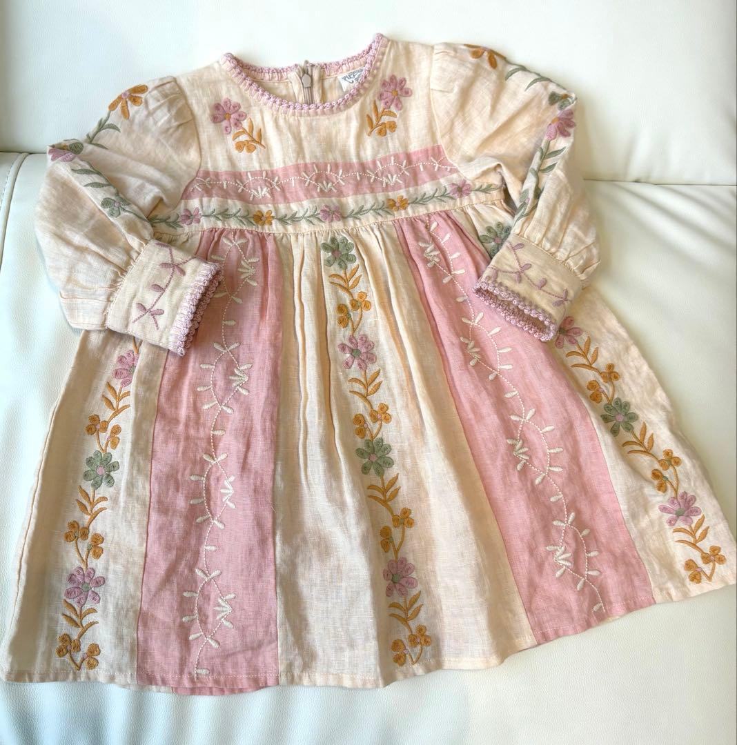 ワンピース [Apolina] 25aw PASCALE DRESS 3-5Y