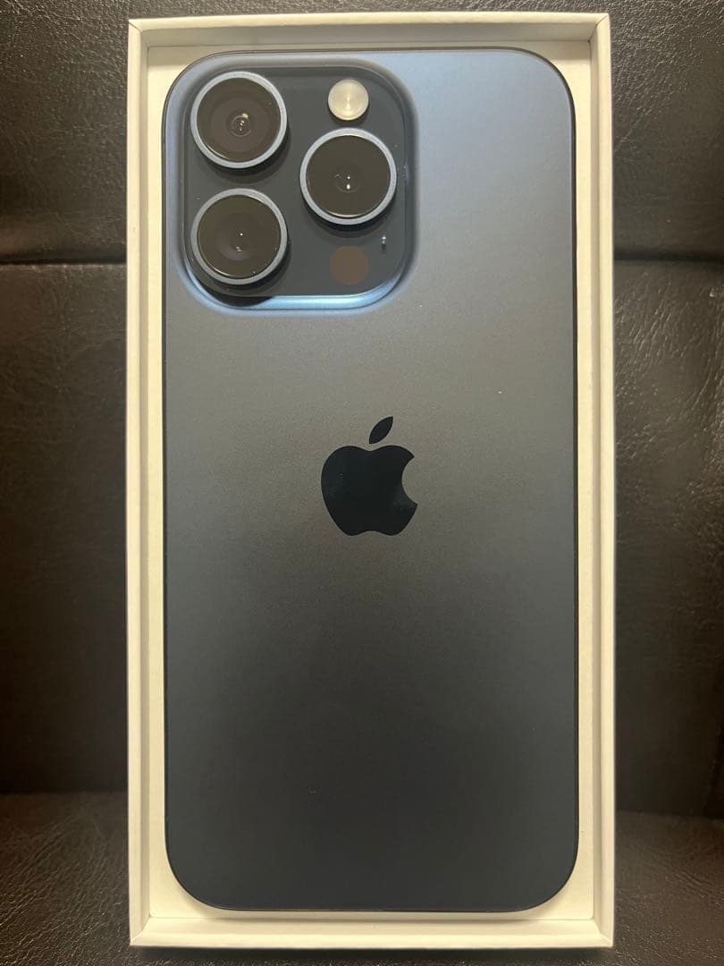 iPhone 15 Pro 256gb ブルーチタニウム (Apple)
