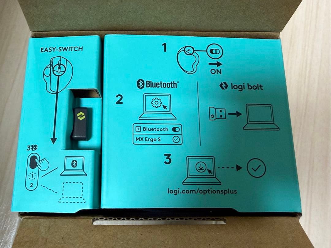 【美品】logicool MX ERGO S トラックボールマウス