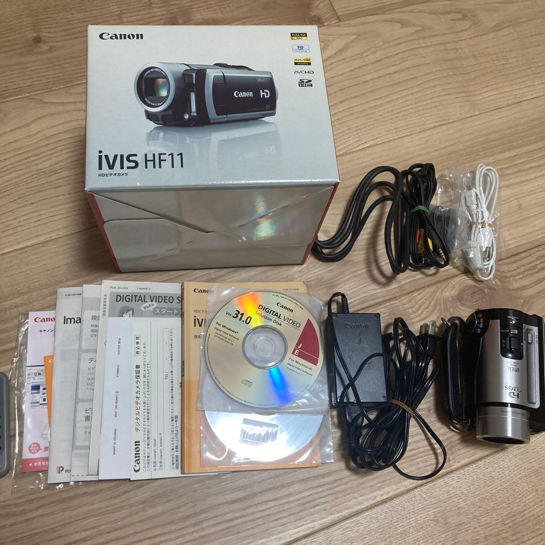 【美品】Canon IVIS HF11 ビデオカメラ