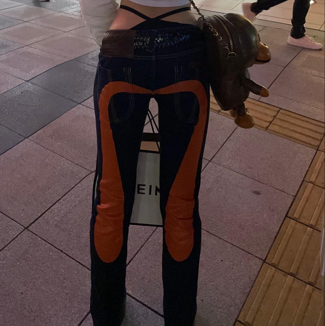 evisu ローライズデニム 26×32