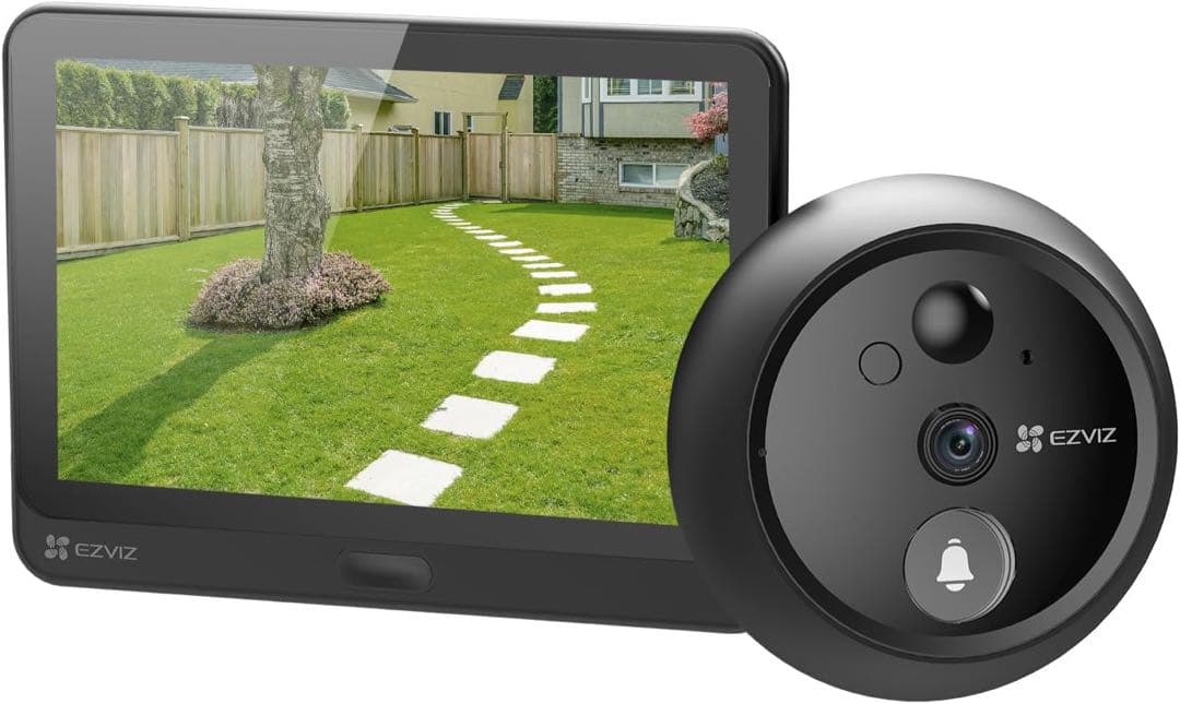 EZVIZ 4.3インチ インターホンカメラ 1080P