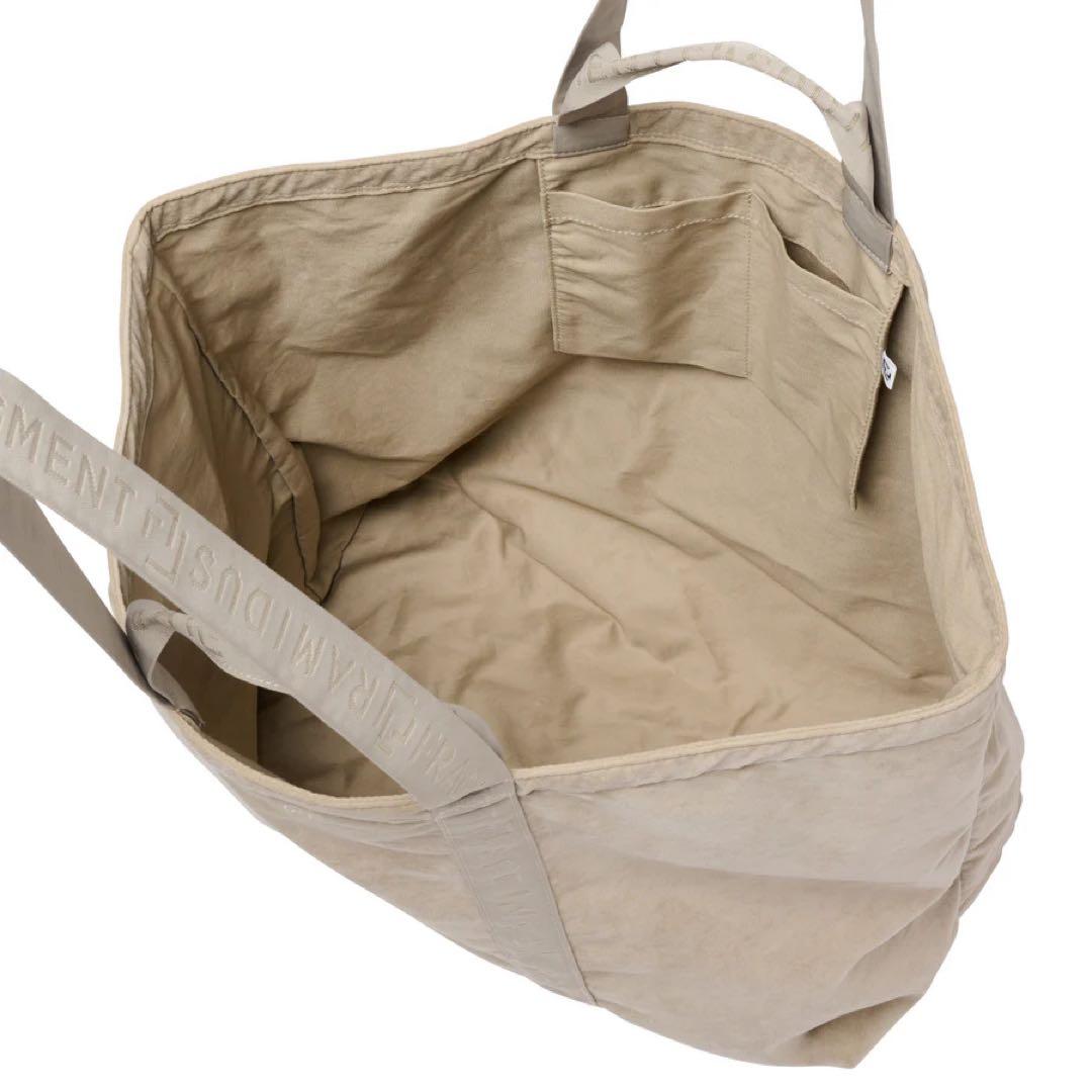 FRAGMENT DESIGN × RAMIDUS TOTE BAG (LL)