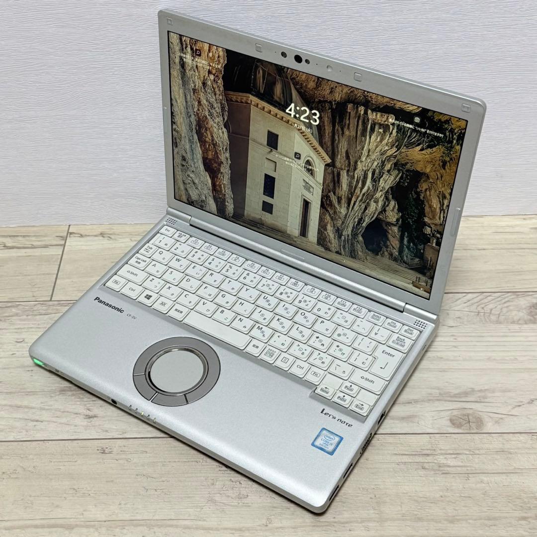 【高性能】Let's note SV8/SSD256GB/メモリ8GB/オフィス