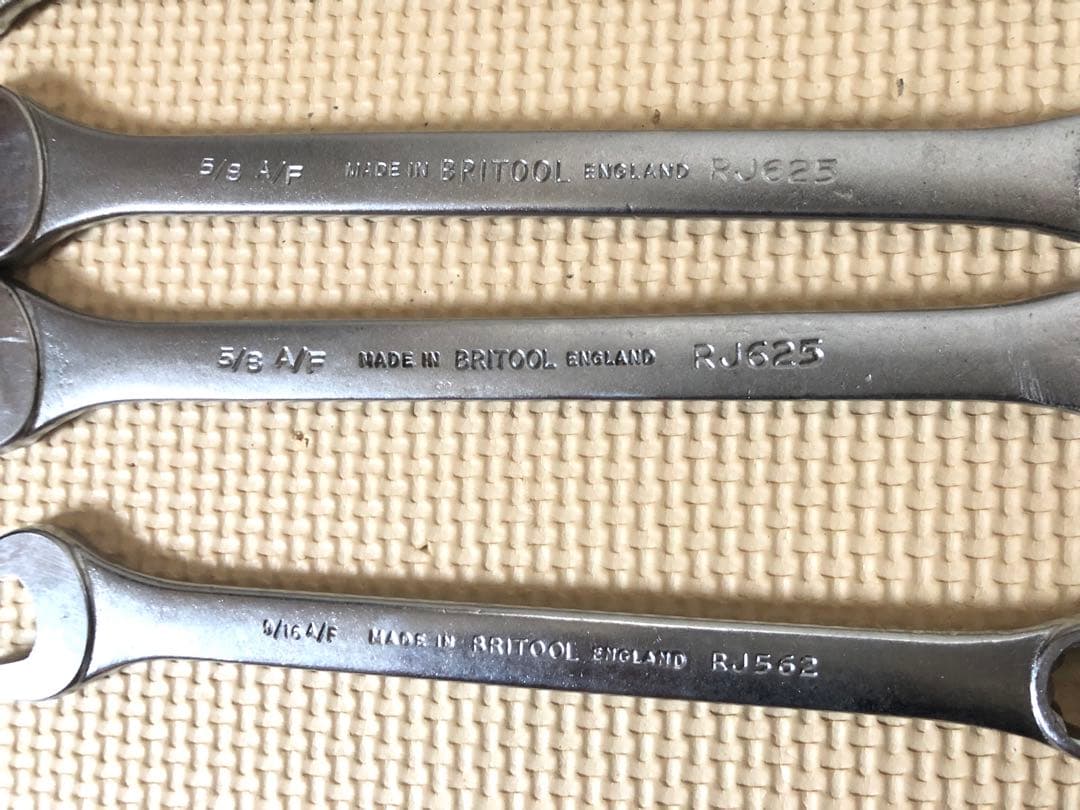 BRITOOL ENGLAND製 レンチ セット まとめ⑲