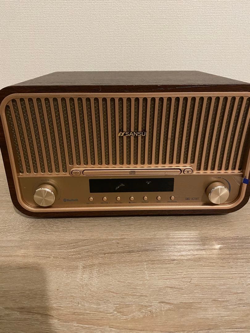 SANSUI　SMS-820BT　システムステレオ　Bluetooth