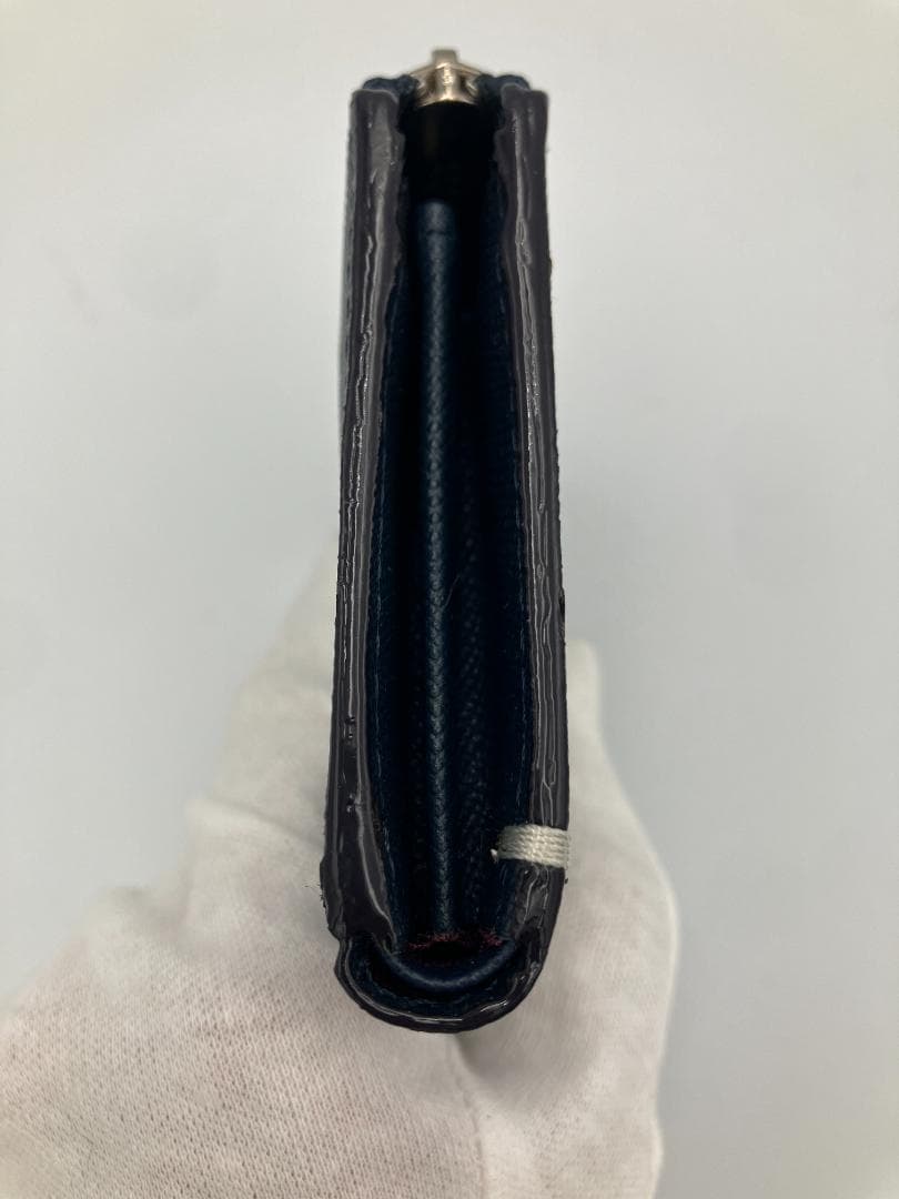 Paul Smith レザー ケース 財布 カードケース メンズ ネイビー