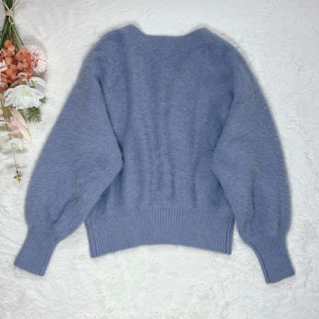 極美品✨22AW ウィムガゼット　カシミヤ混 FOXEY 2way カーディガン