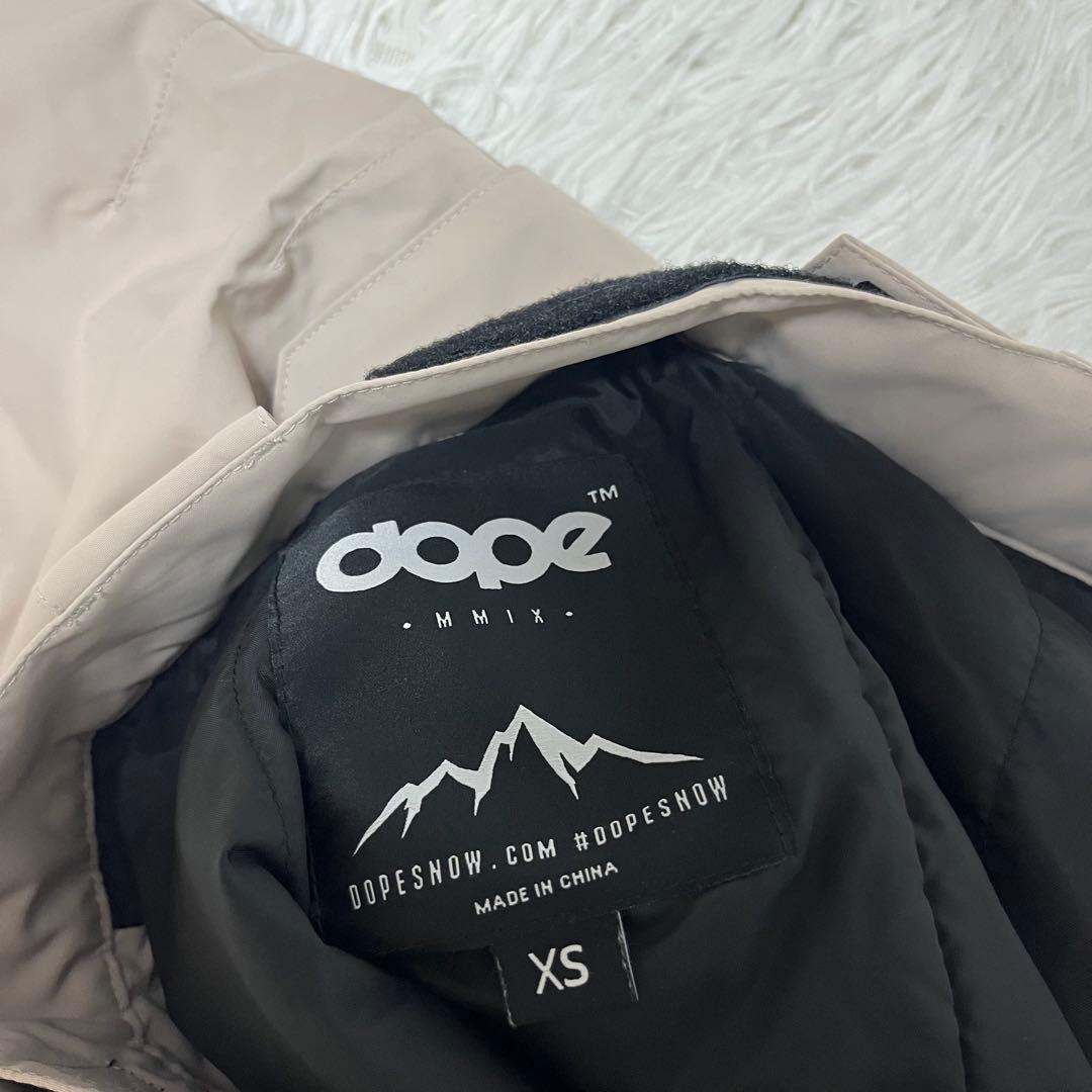 美品  ドープ スノボ スキー ウェア セットアップ ベージュ FW22