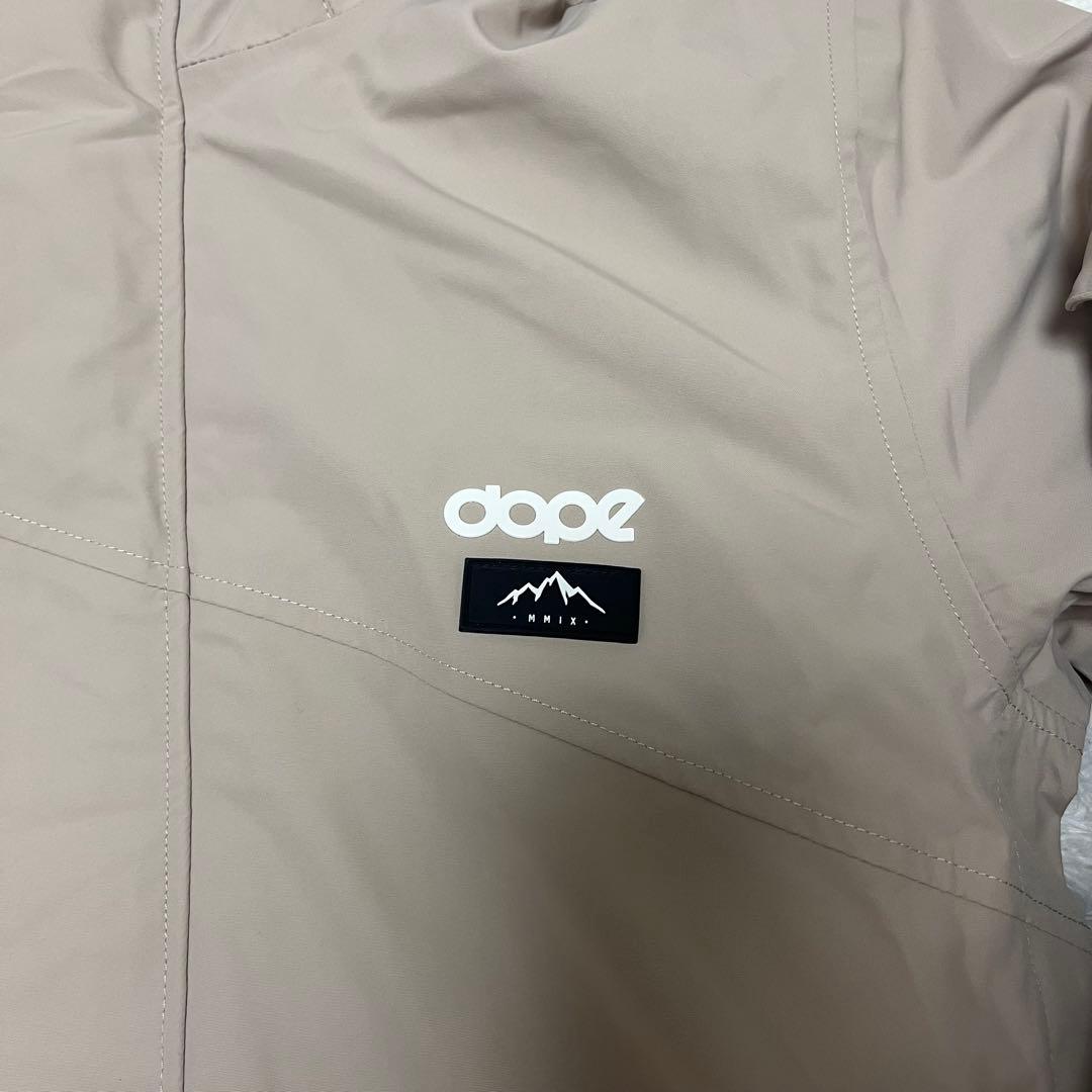 美品  ドープ スノボ スキー ウェア セットアップ ベージュ FW22
