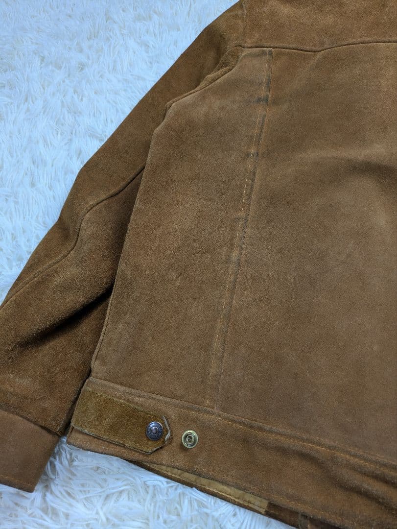 USA製 Schott　トラッカージャケット　3rd　スエード