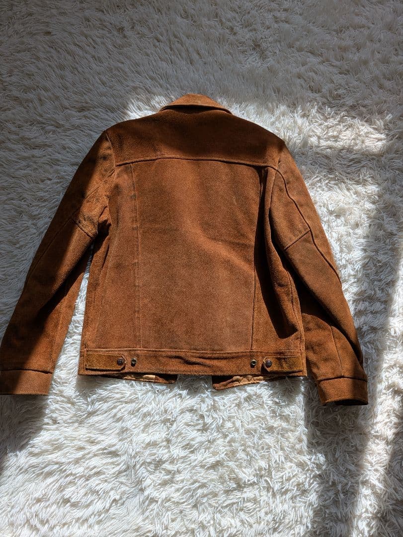 USA製 Schott　トラッカージャケット　3rd　スエード