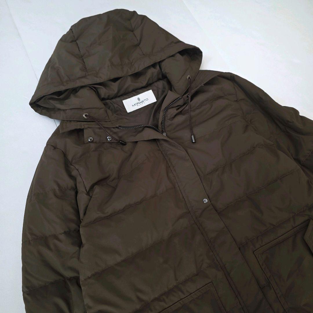 MORABITO モラビト ダウンコート オリーブ 38 軽量