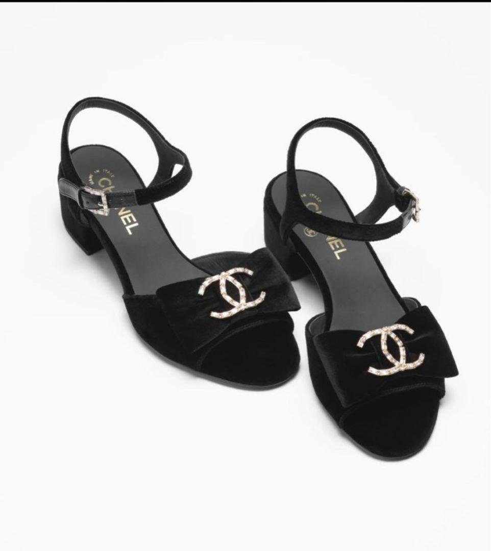 【新品】24-25AW CHANEL サンダル ミュール パンプス　38サイズ