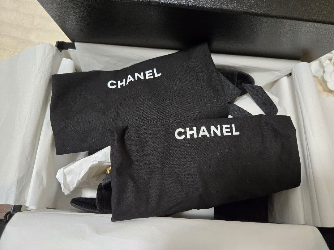 【新品】24-25AW CHANEL サンダル ミュール パンプス　38サイズ