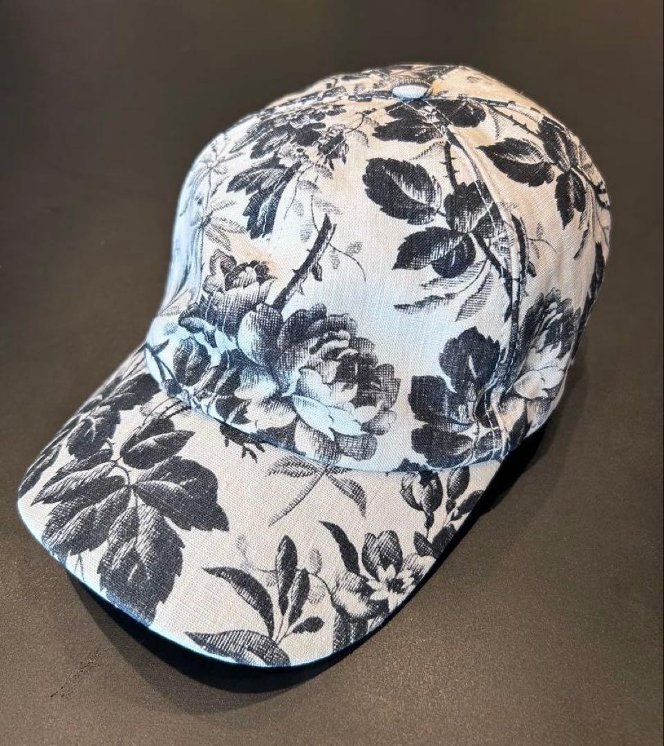 GUCCI flower cap ベースボールキャップ