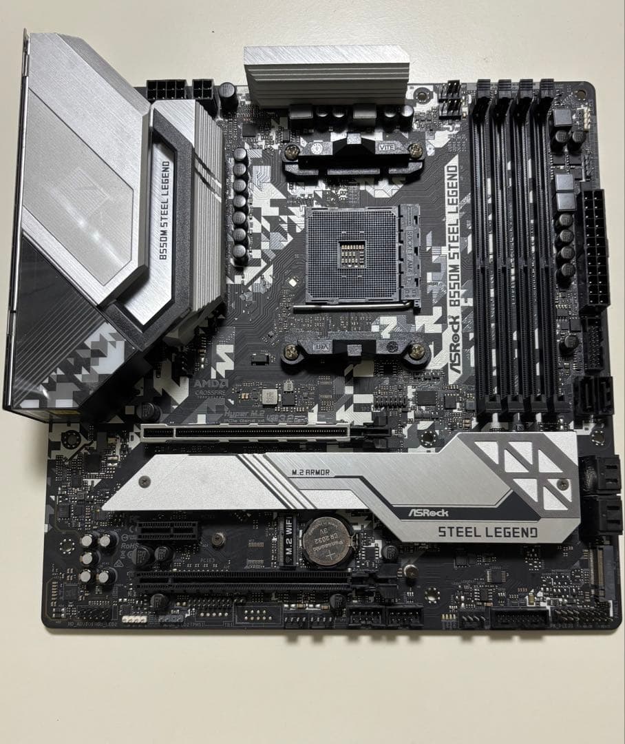 ASRock B550M Steel Legend mATXマザーボード