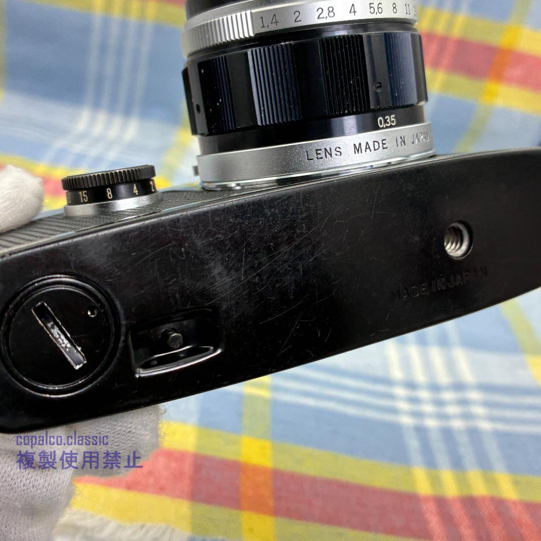 【分解整備品・完動品】オリンパス PEN FT ブラック 　OLYMPUS