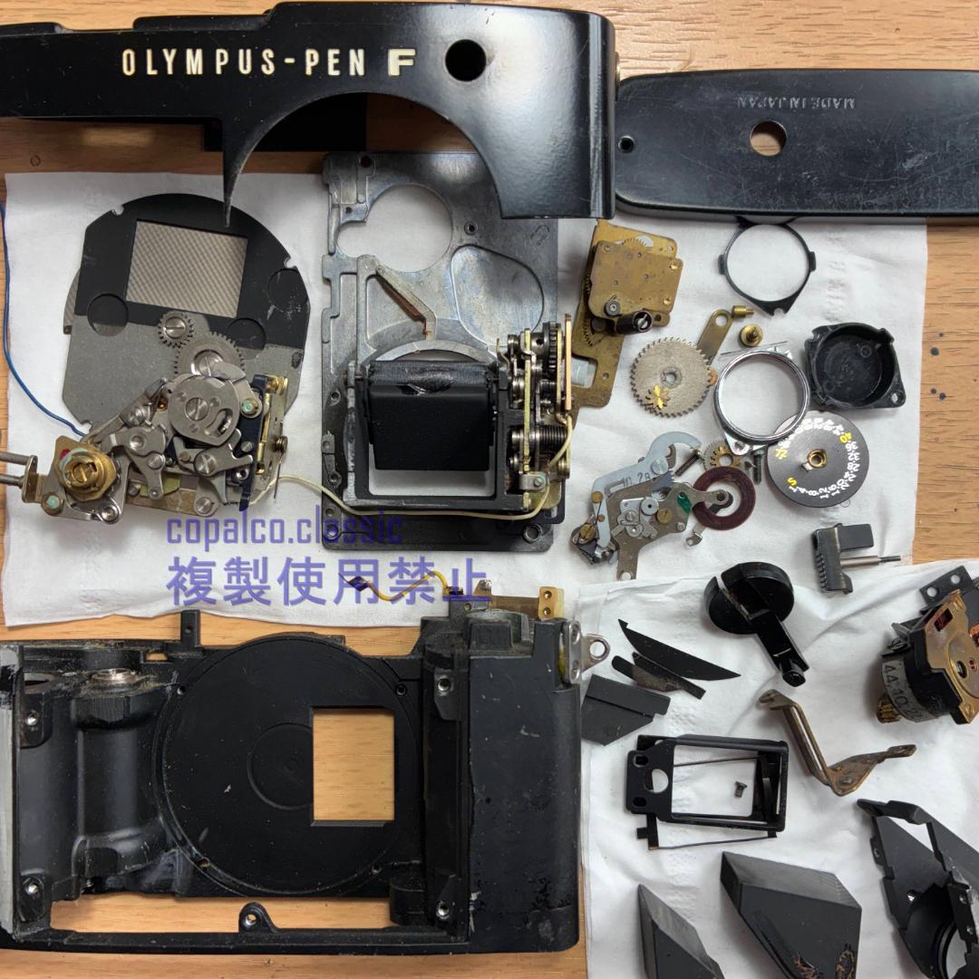 【分解整備品・完動品】オリンパス PEN FT ブラック 　OLYMPUS
