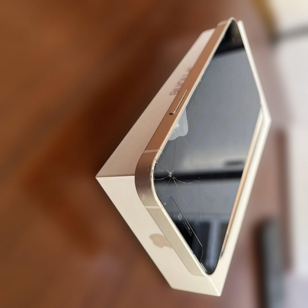 【画面ひび割れ有り】iPhone 12 mini 128gb simフリー