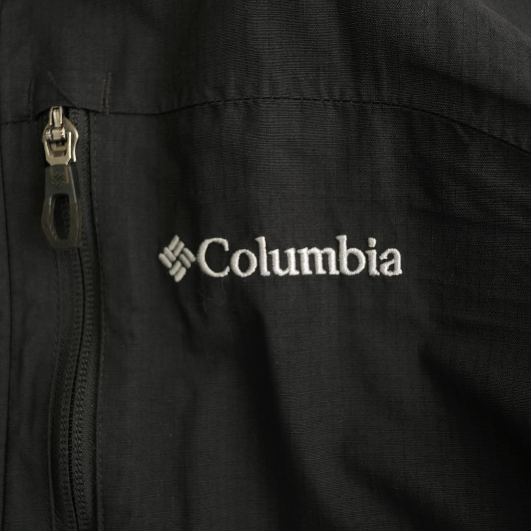 Columbia コロンビア ナイロンマウンテンパーカー ライナー付き 黒　L