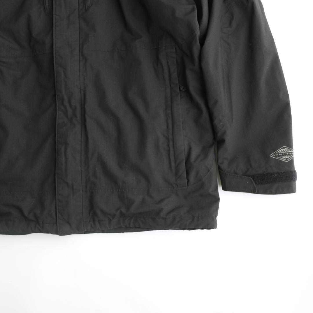 Columbia コロンビア ナイロンマウンテンパーカー ライナー付き 黒　L