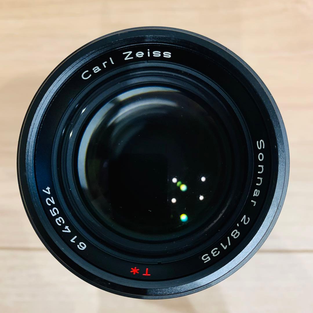美品 Contax Carl Zeiss Sonnar T* 2.8/135