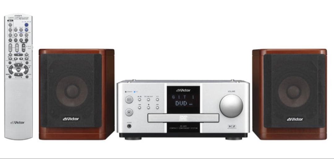 Victor、EX-AK1、CD/DVDコンポ、ウッドコーン/wood cone
