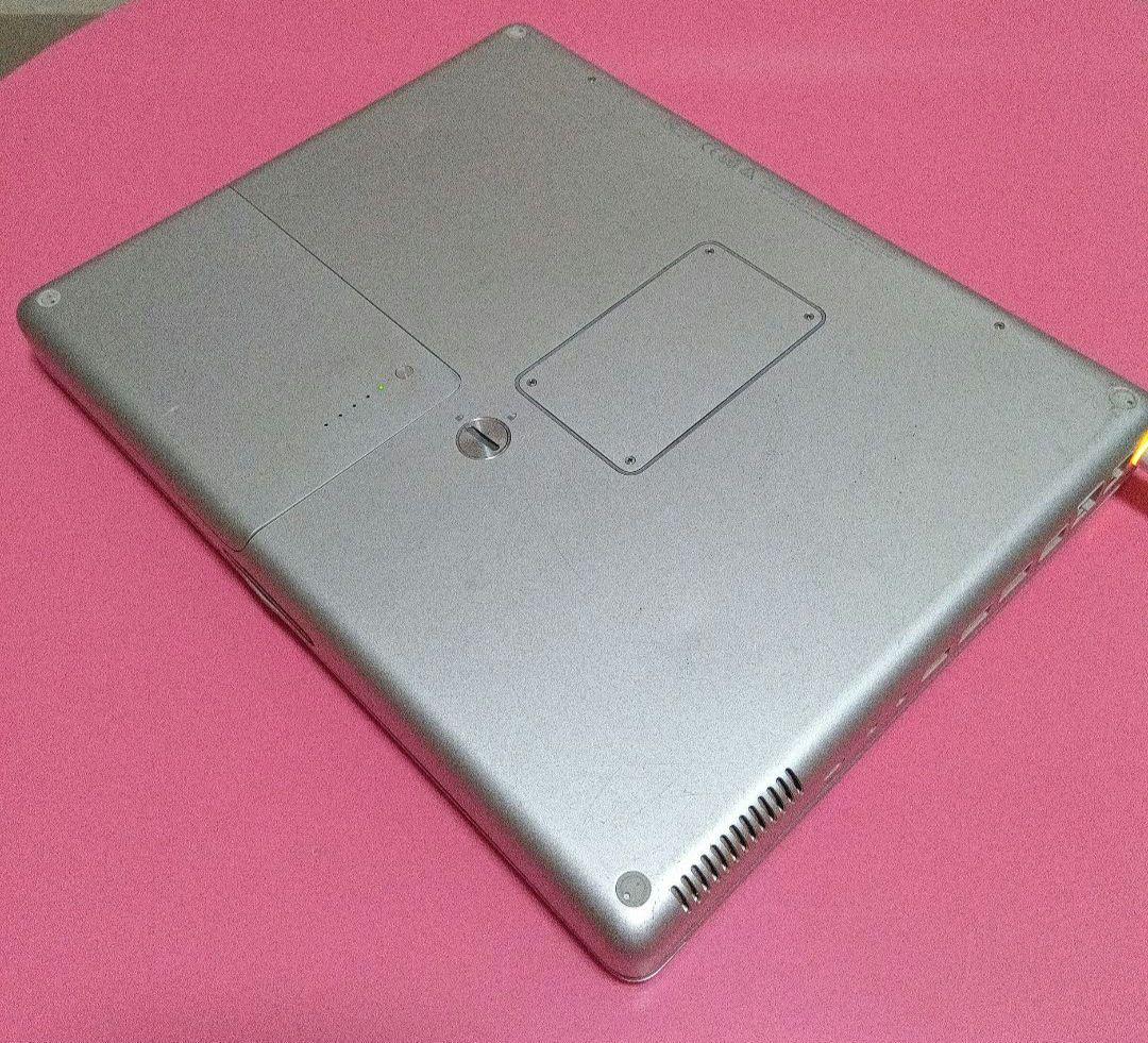 ジャンク品　Apple PowerBook G4 12インチ　DVD読込不可