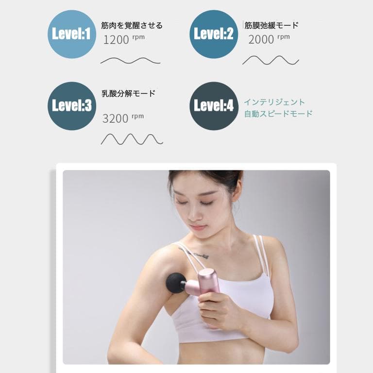 【日本初上陸】筋膜リリース Feiyutech KICA K2 マッサージガン