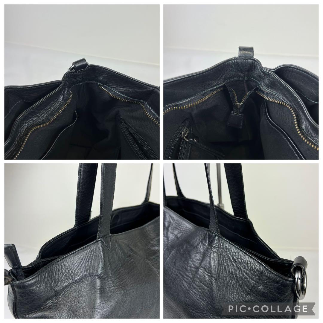 コンプリートワークス トートバッグ ビジネス 2way 本革 A4可 英国製 黒