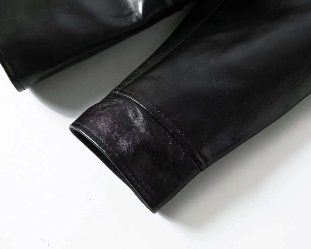 Tomoe茶芯馬革 レザーカーコート ホースハイド レザージャケット M