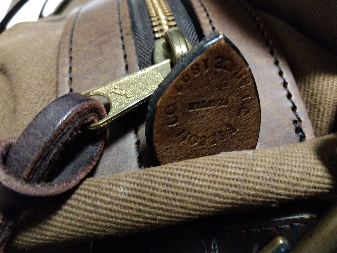 フィルソン ダッフル バッグ スモール ブラウン ショルダー 革