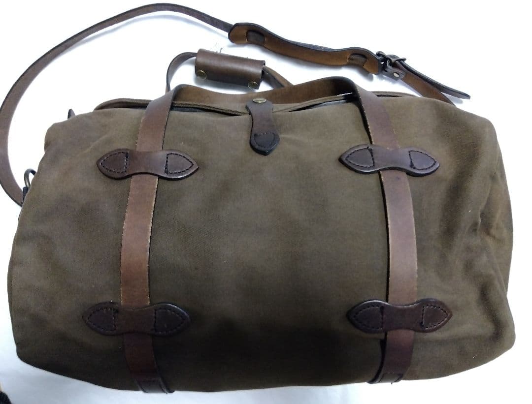 フィルソン ダッフル バッグ スモール ブラウン ショルダー 革