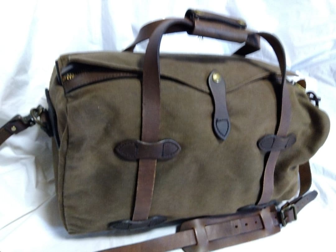 フィルソン ダッフル バッグ スモール ブラウン ショルダー 革