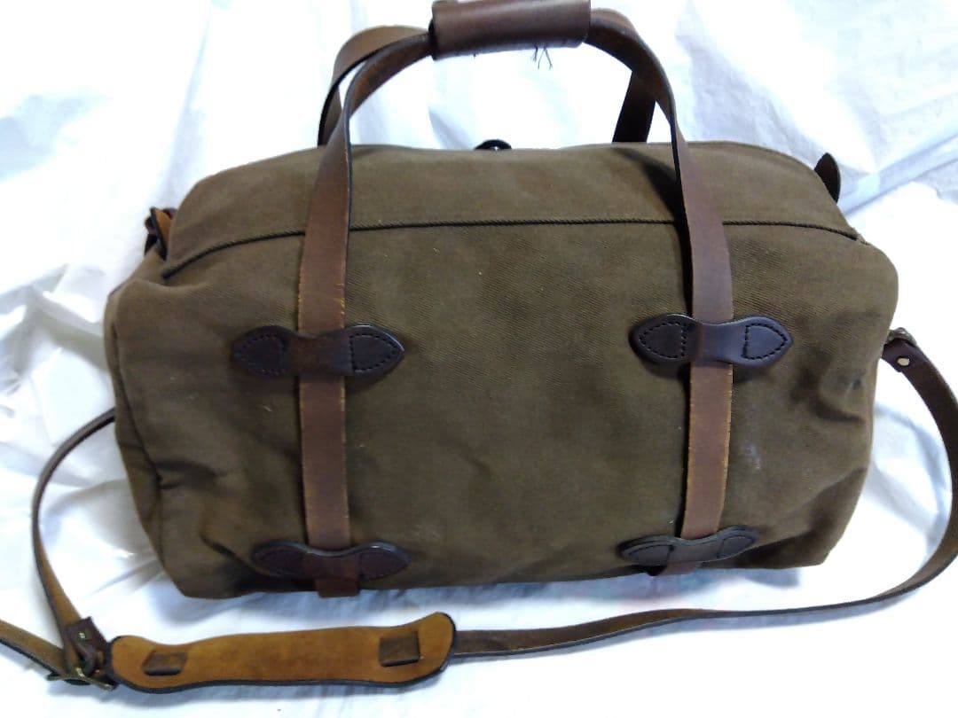 フィルソン ダッフル バッグ スモール ブラウン ショルダー 革