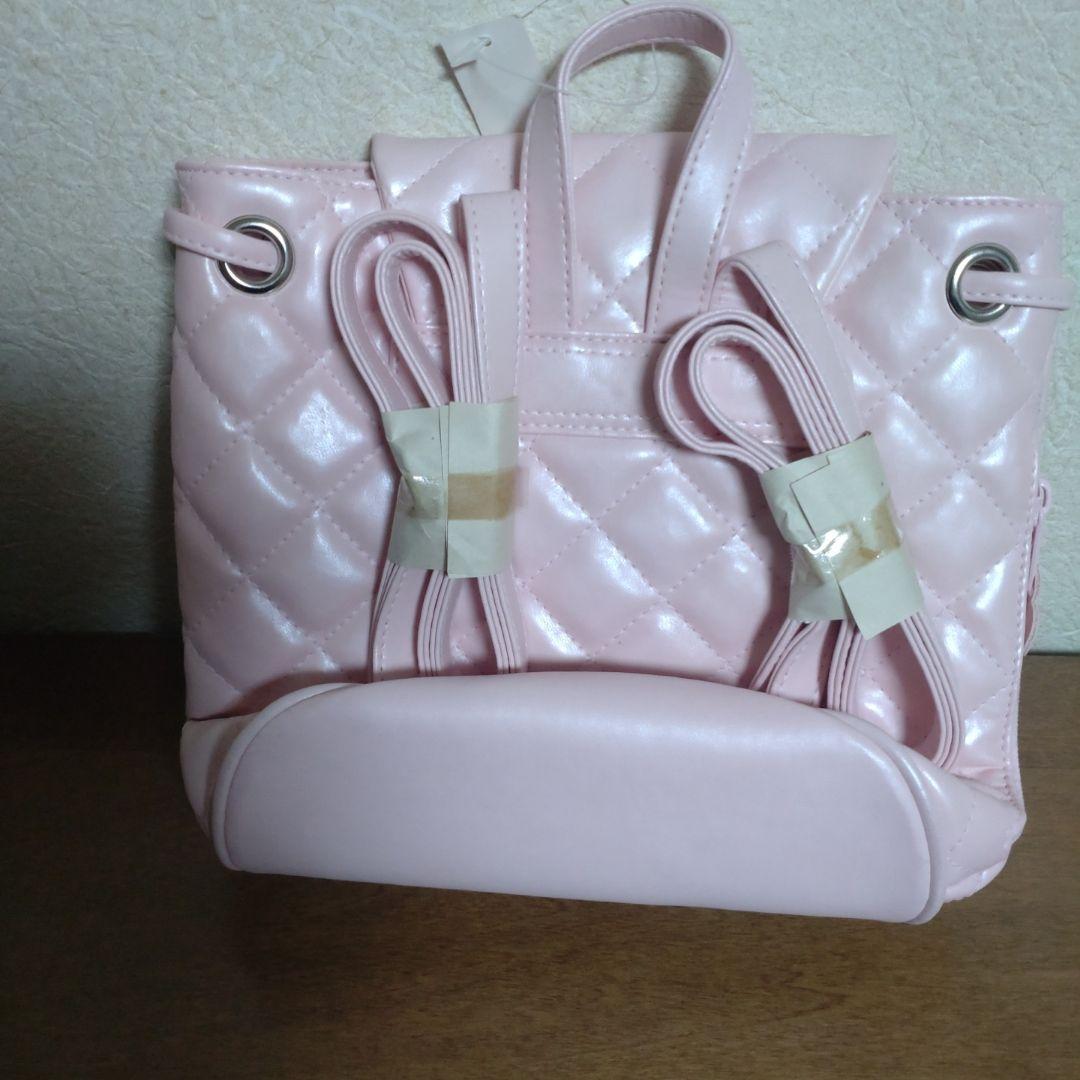 ハローキティ キルティングリュック ピンク